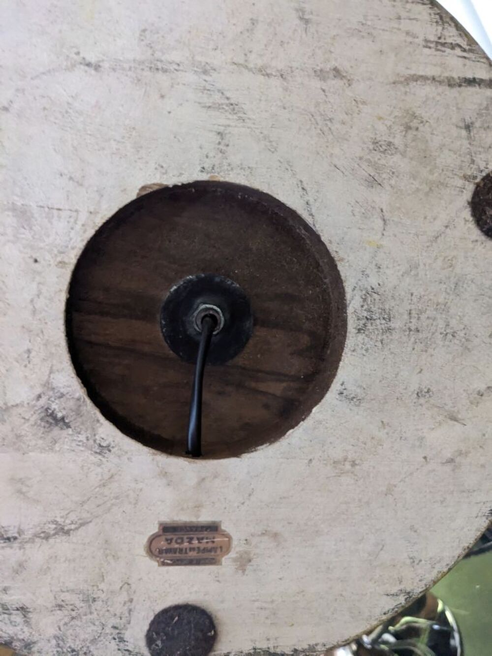 VRAIS GRAND LAMPADAIRE MAZDA &Eacute;POQUE 1930 HAUT DE 1 M&Egrave;TRE 75. Décoration