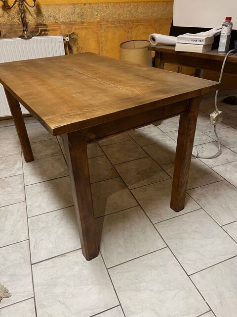 Trs belle Tables bois trs bon tat  80 cm X 130 cm 165 Decazeville (12)