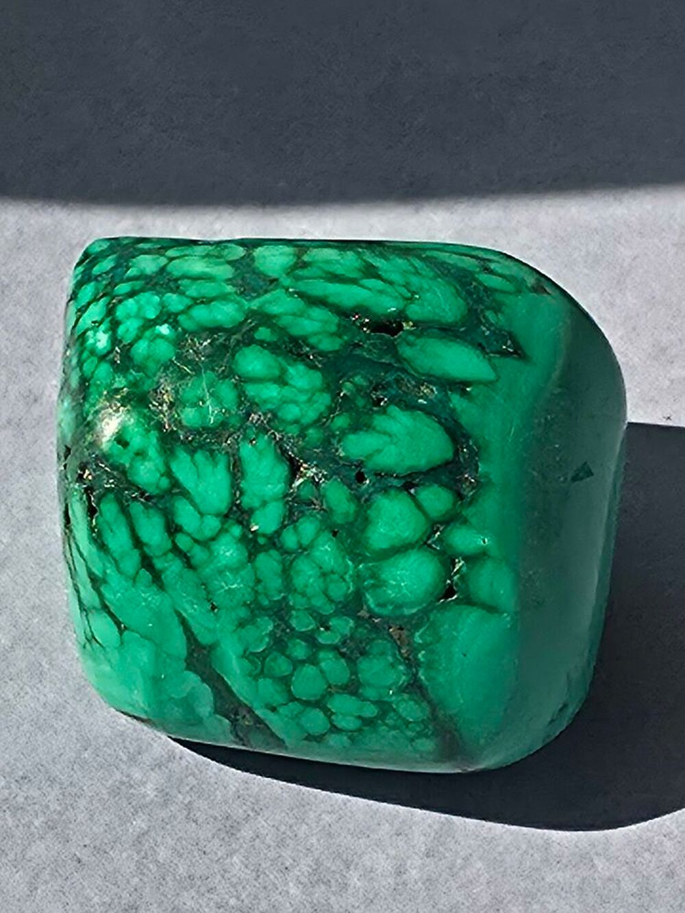 Superbe Pierre de Malachite Naturelle-Katanga RDC (14g) 
