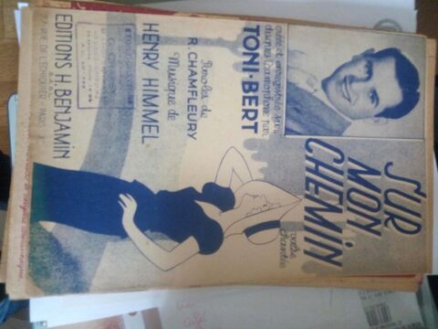 ANCIENNE PARTITION SUR MON CHEMIN 30 Levainville (28)