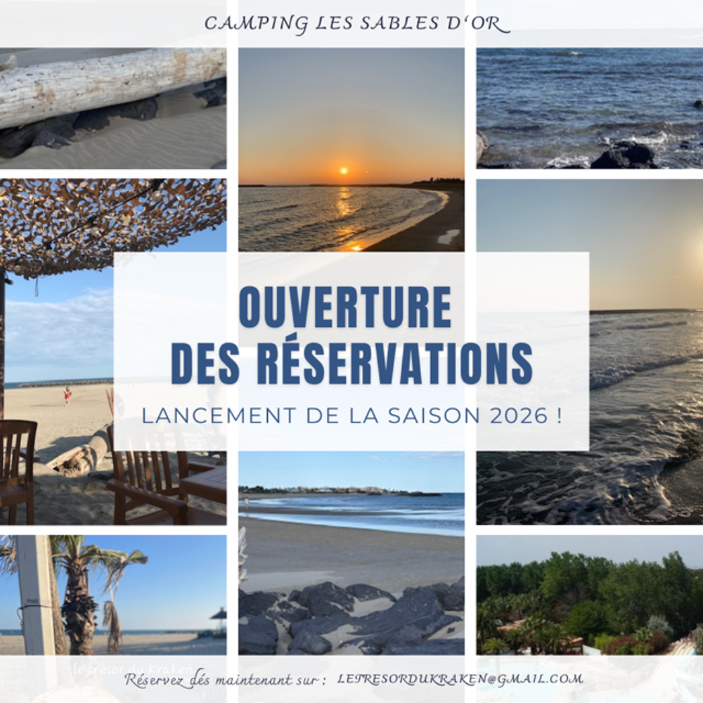   ? Loc de 2 mobil-homes ? Cap d'Agde  Sables d'Or Languedoc-Roussillon, Le Cap D Agde (34300)