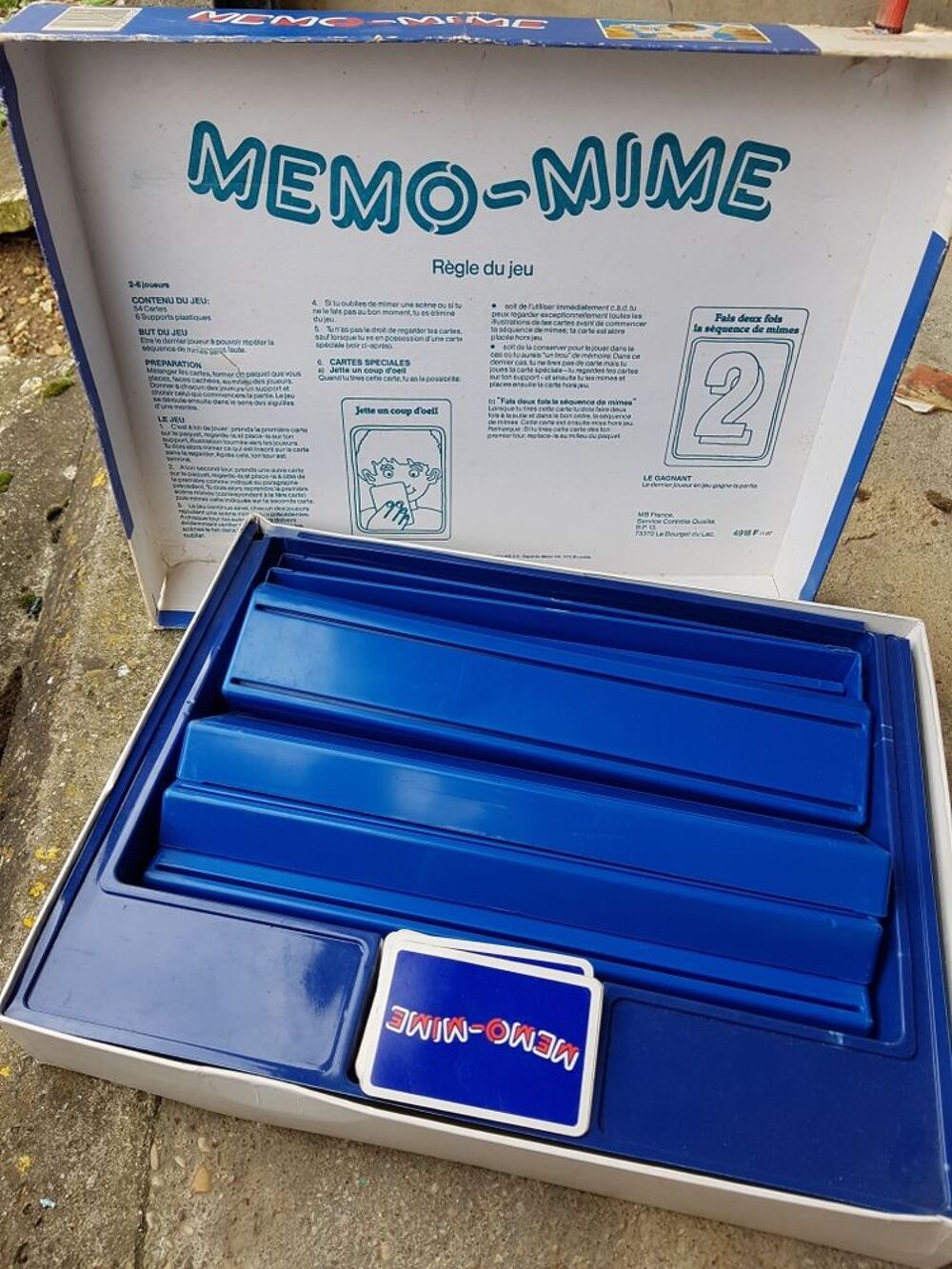 jeu m&eacute;mo mime Jeux / jouets
