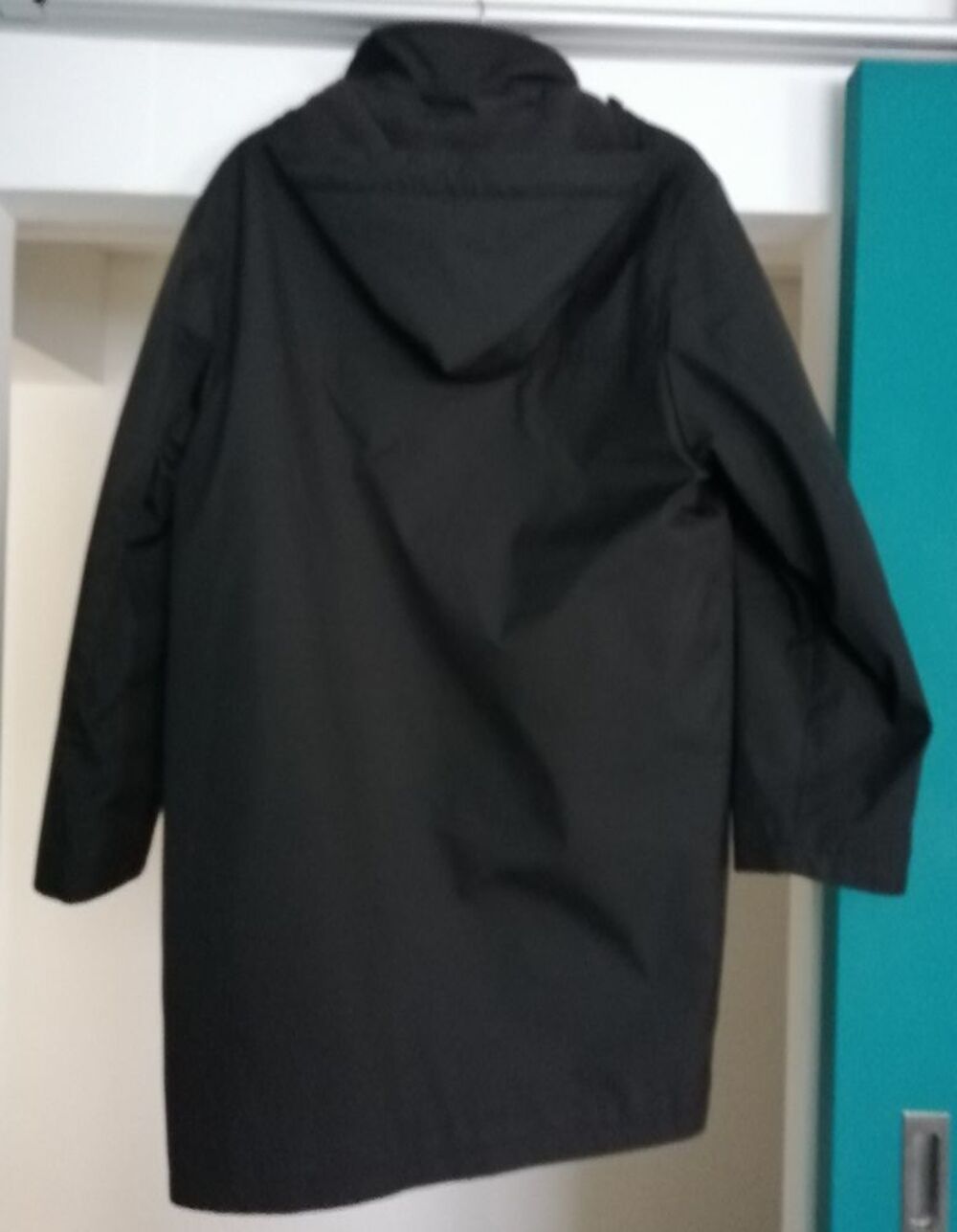 MANTEAU 3/4 IMPERM&Eacute;ABLE CHAUD NOIR L Vêtements
