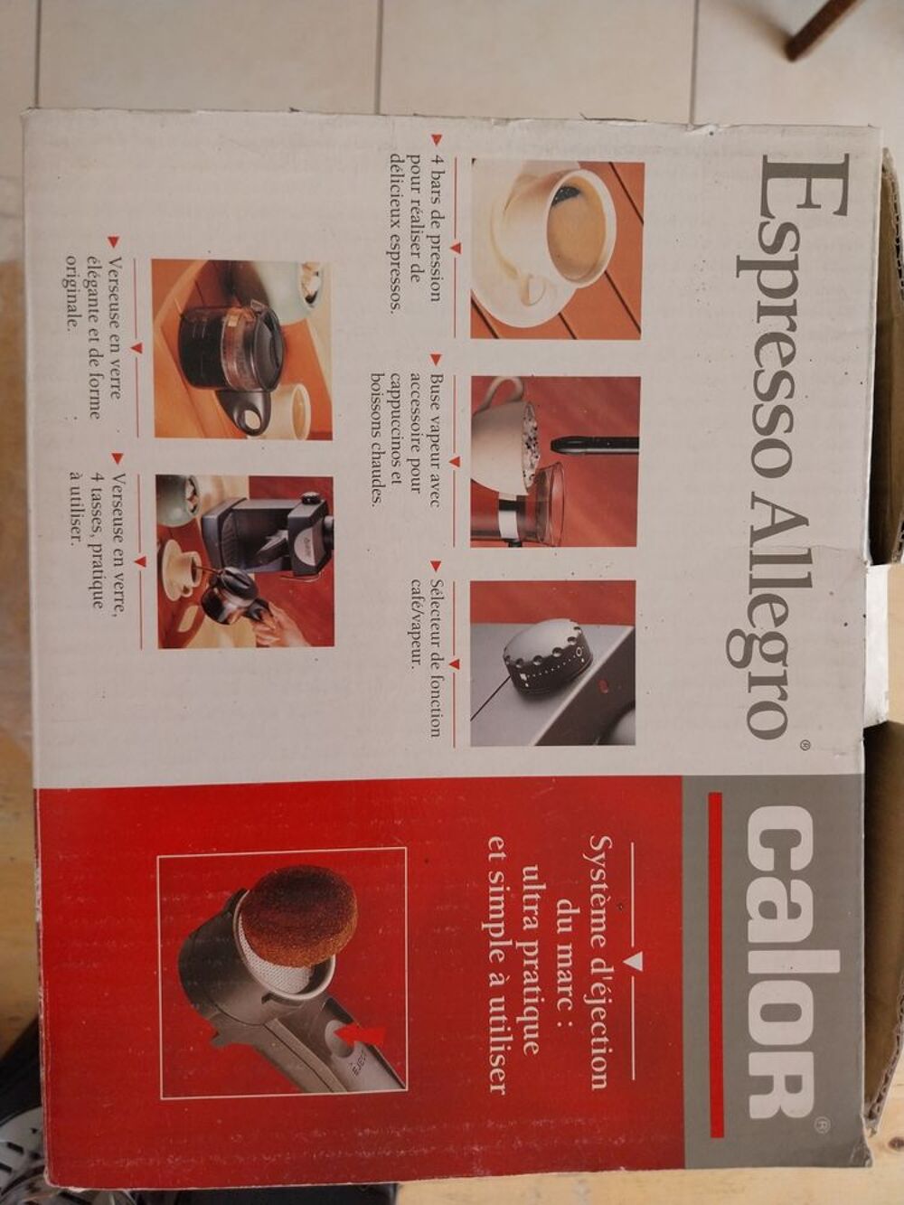 Machine Espresso neuve Calor 750 W Electroménager