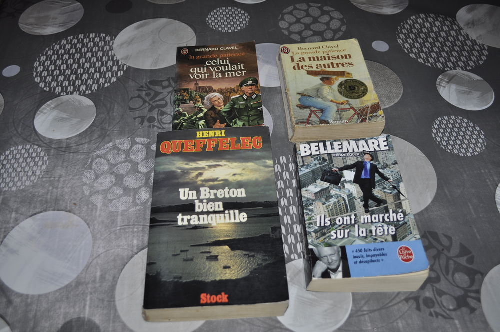 Lot de livres avec entre autres Pierre Bellemare Livres et BD
