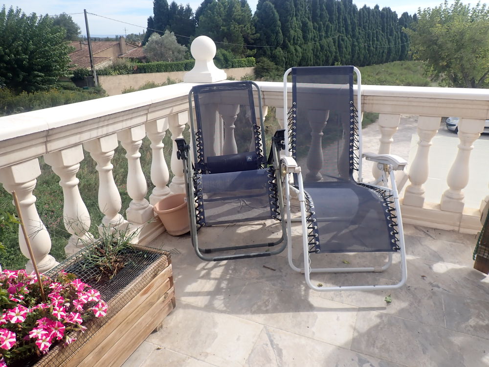 2 fauteuils relax multi positions Jardin