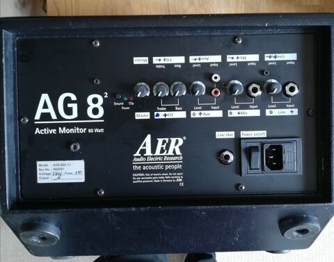 Ampli AER AG8 (2) 60 watt  300 Villemomble (93)