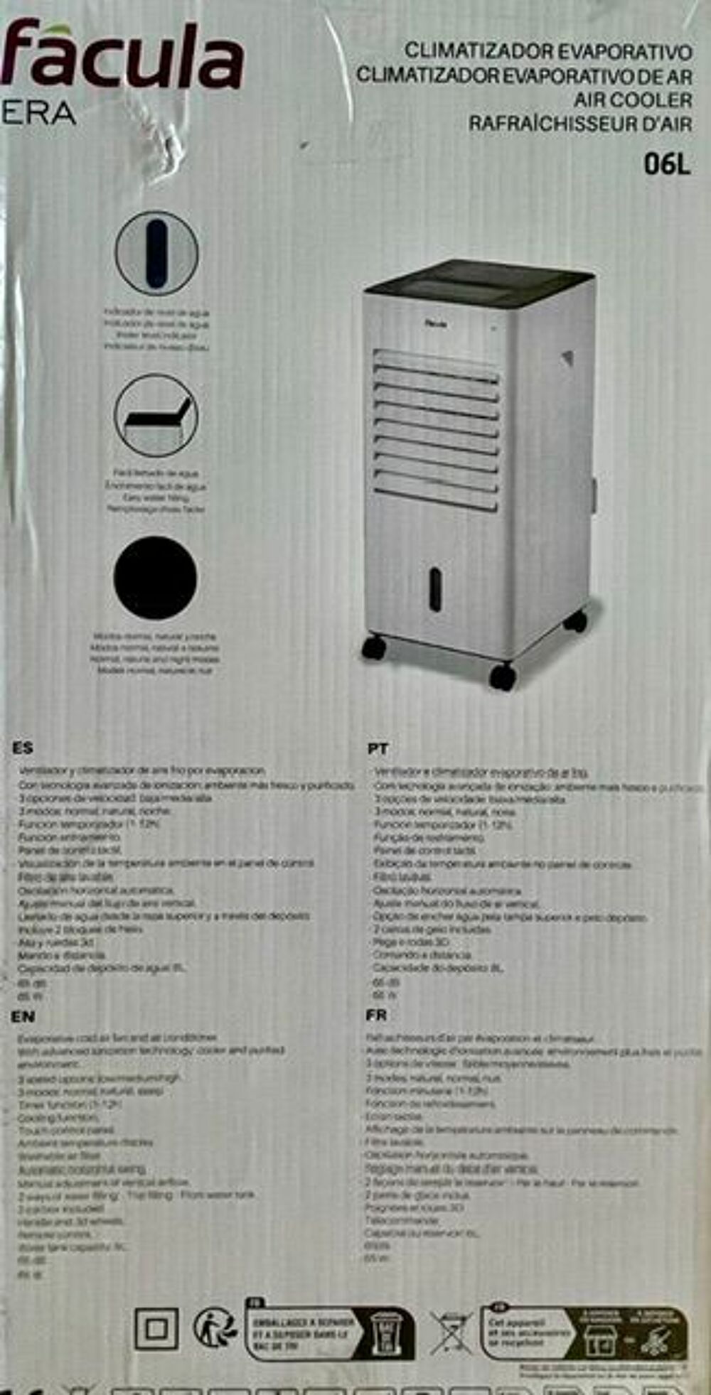 Climatiseur : Rafraichisseur d'air. Electroménager
