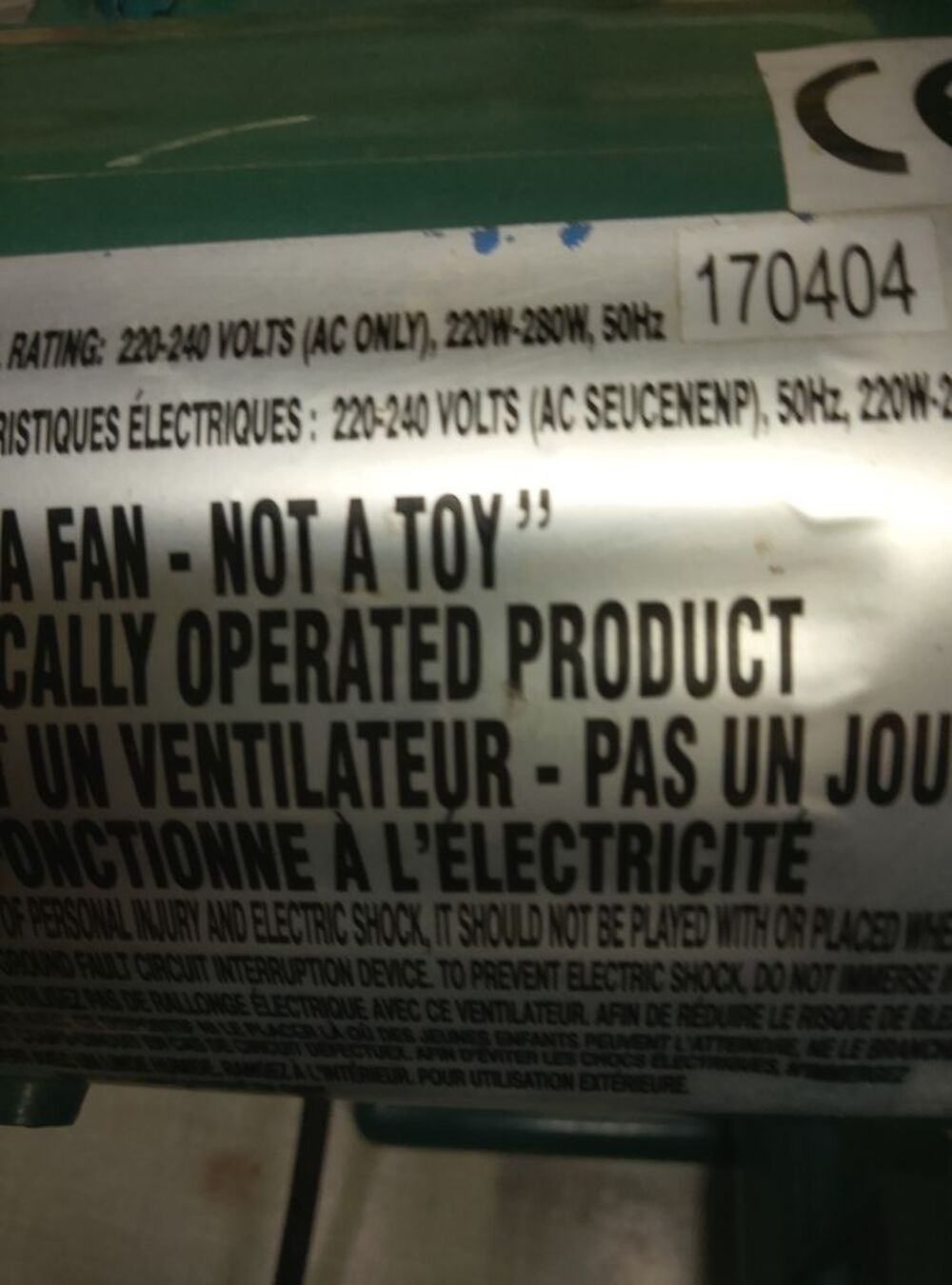 Ventilateur / souffleur pour structure Bricolage