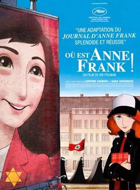2 places de cinma pour O est Anne Frank! 3 Ardoix (07)