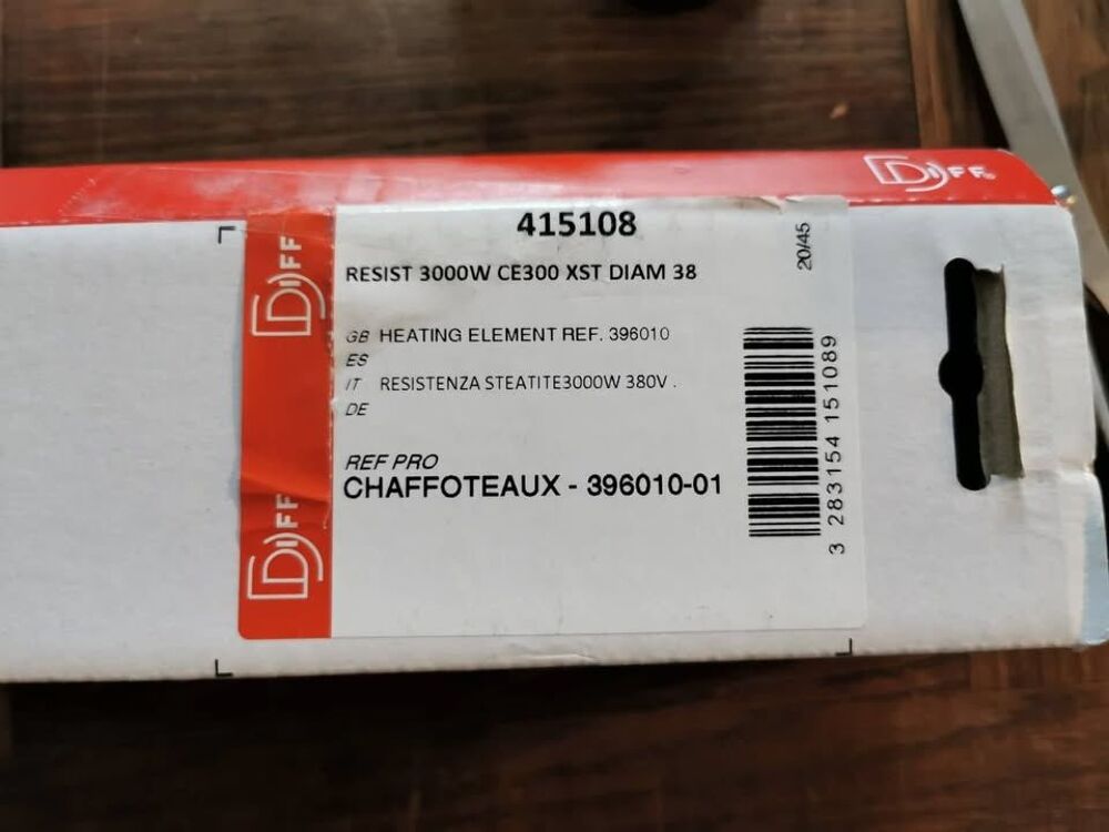 R&eacute;sistance chauffe-eau 3000W Electroménager
