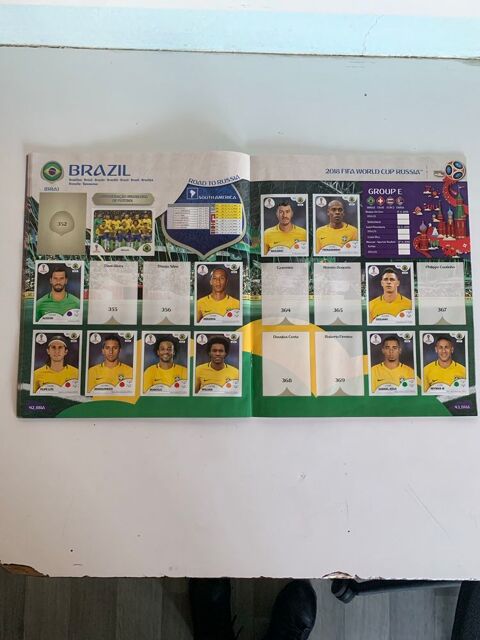 Album Panini Coupe du monde de football 2018  \'\' Fifa world cup Russia 2018  \'\' 55 Saleilles (66)