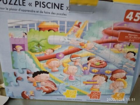 puzzle  piscine  3/6 ans TBE 2 Olivet (45)