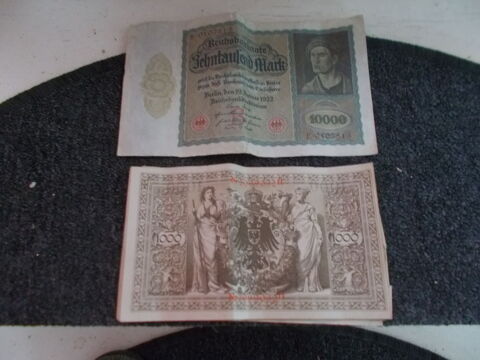 billets pour collectionneur de banque Allemagne faire prix 13 Saran (45)