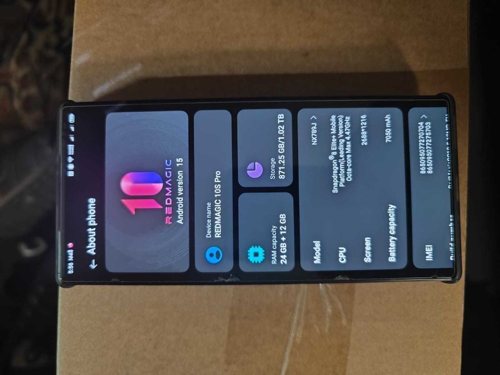 RED MAGIC 10S PRO Téléphones et tablettes