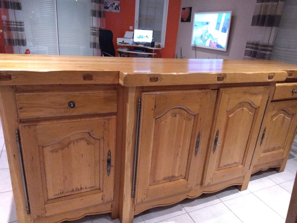 SALLE A MANGER CHENE MASSIF Meubles