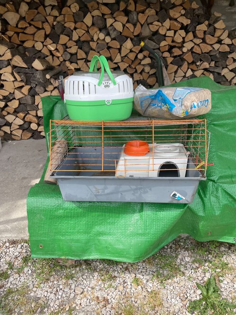 Cage &agrave; hamster Jardin