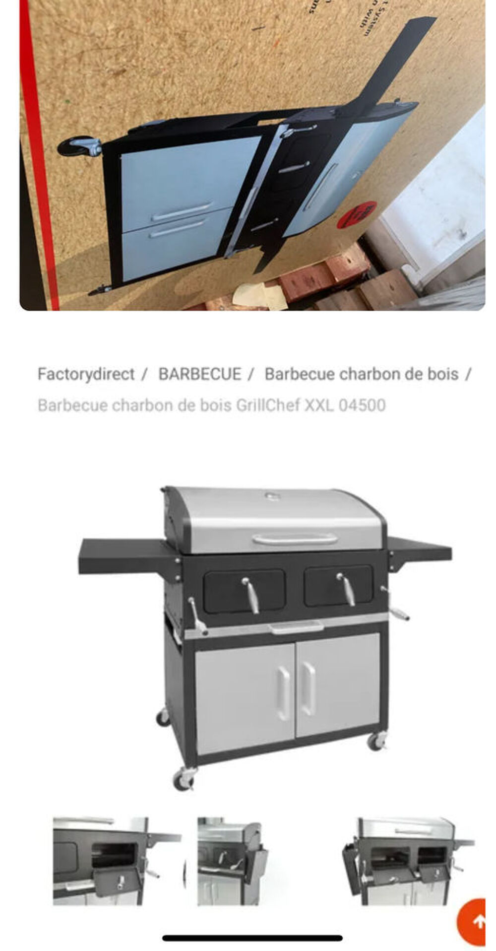 Barbecue charbon Jardin