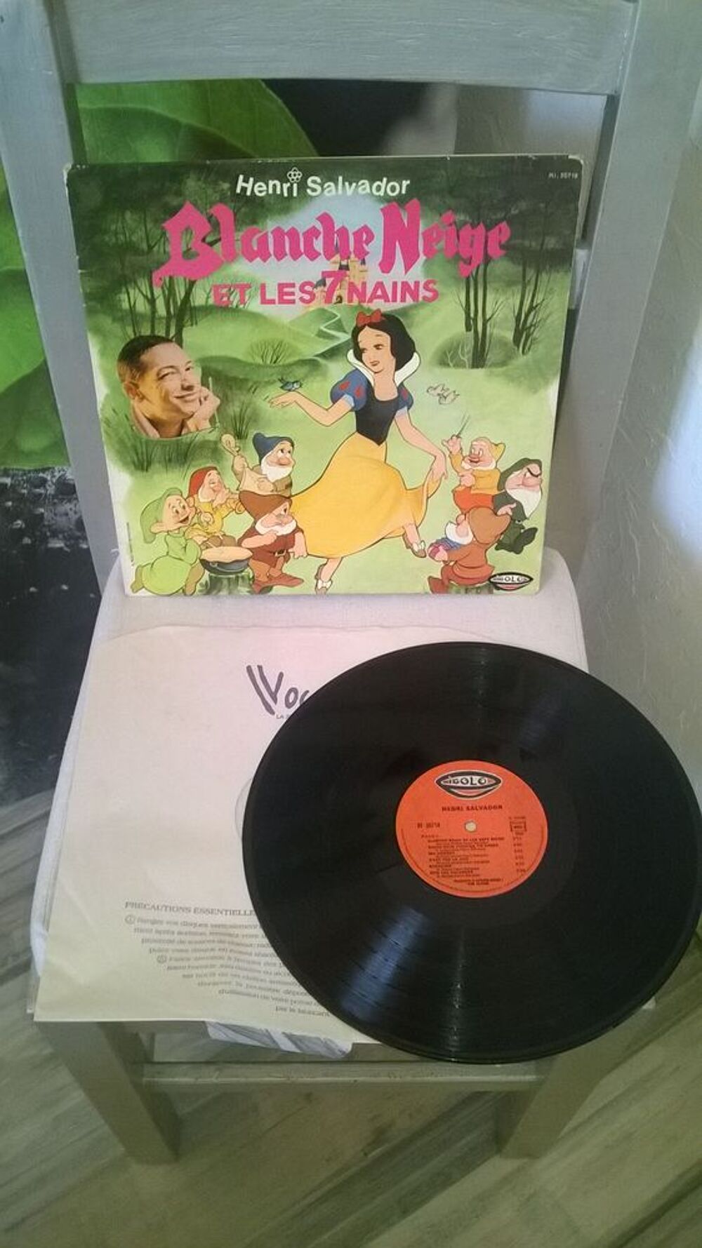 Vinyle Henri Salvador
Blanche Neige Et Les 7 Nains
1973
E CD et vinyles