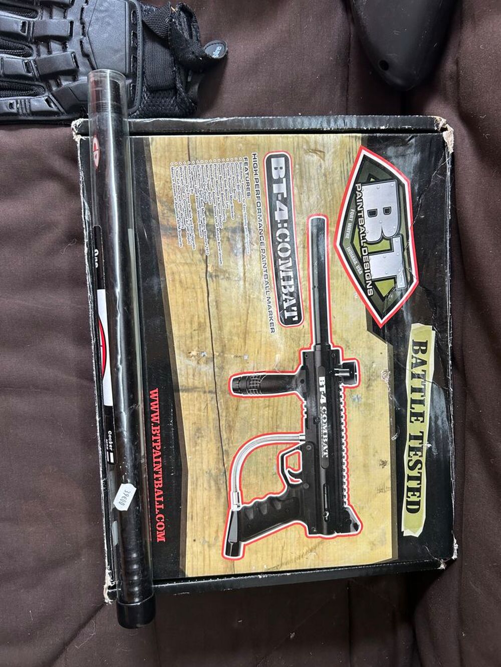 &Eacute;quipement Paintball + BT 4 combat sans munitions Sports