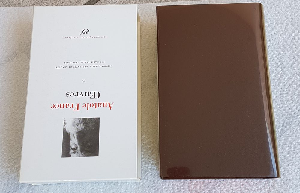 Anatole France oeuvres tome IV La Pl&eacute;iade Livres et BD