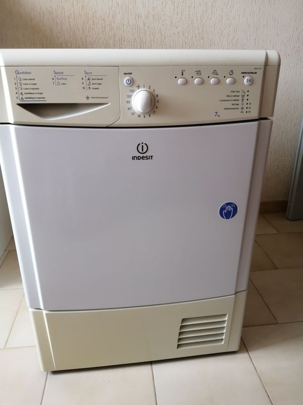 S&egrave;che Linge 7kg Electroménager