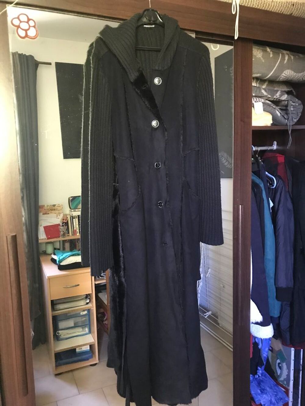 manteau long femme Vêtements