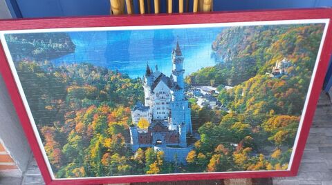 PUZZLE sous cadre: Chteau de Neuschwanstein 54 cm x 74 cm 10 Montauban (82)