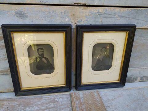 Photographies Ambrotypes Portraits XIXème Victor Daireaux  240 Loches (37)