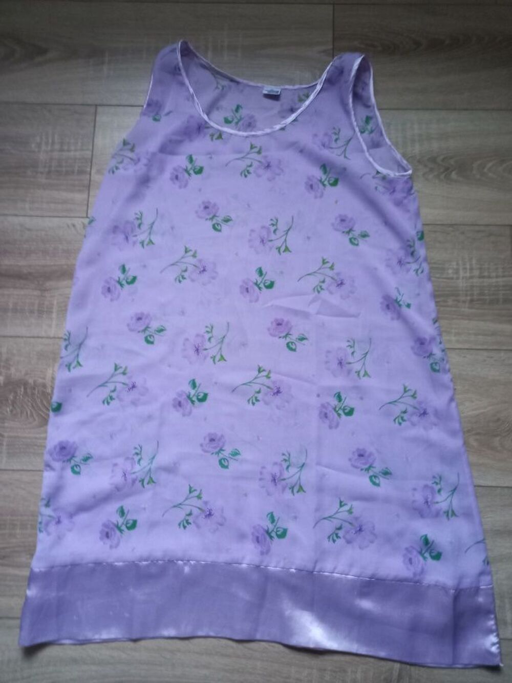 
Chemise de nuit sans manche mauve taille XL Vêtements