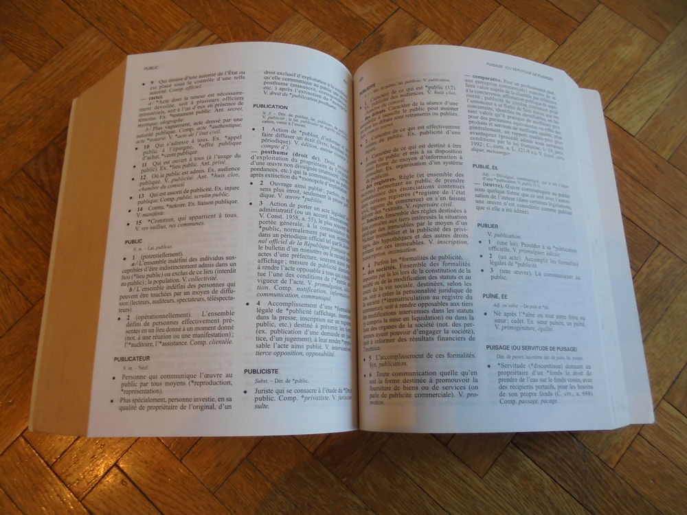 Vocabulaire juridique (87) Livres et BD