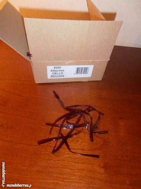 Attaches Cello rouges (17) 1 Tours (37)