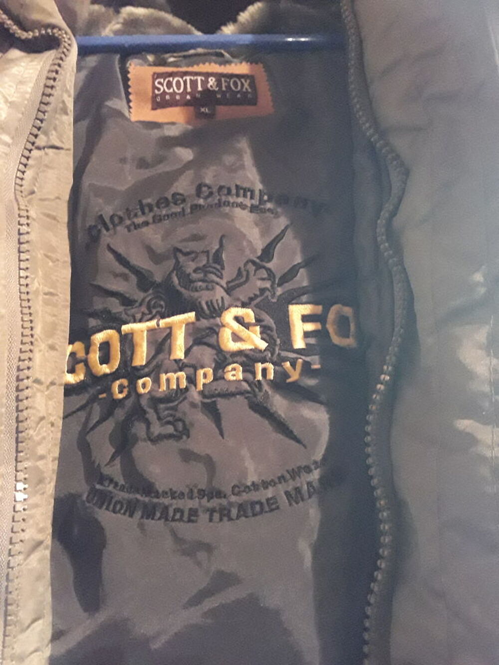 Manteau doudoune femme scott &amp; fox taille XL Vêtements