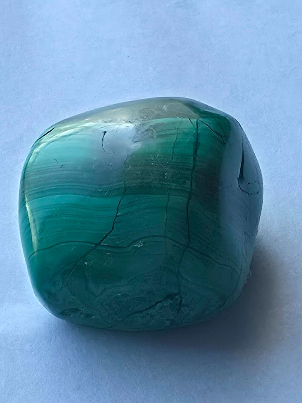 Pierre de Malachite Naturelle Polie-Katanga 37g 