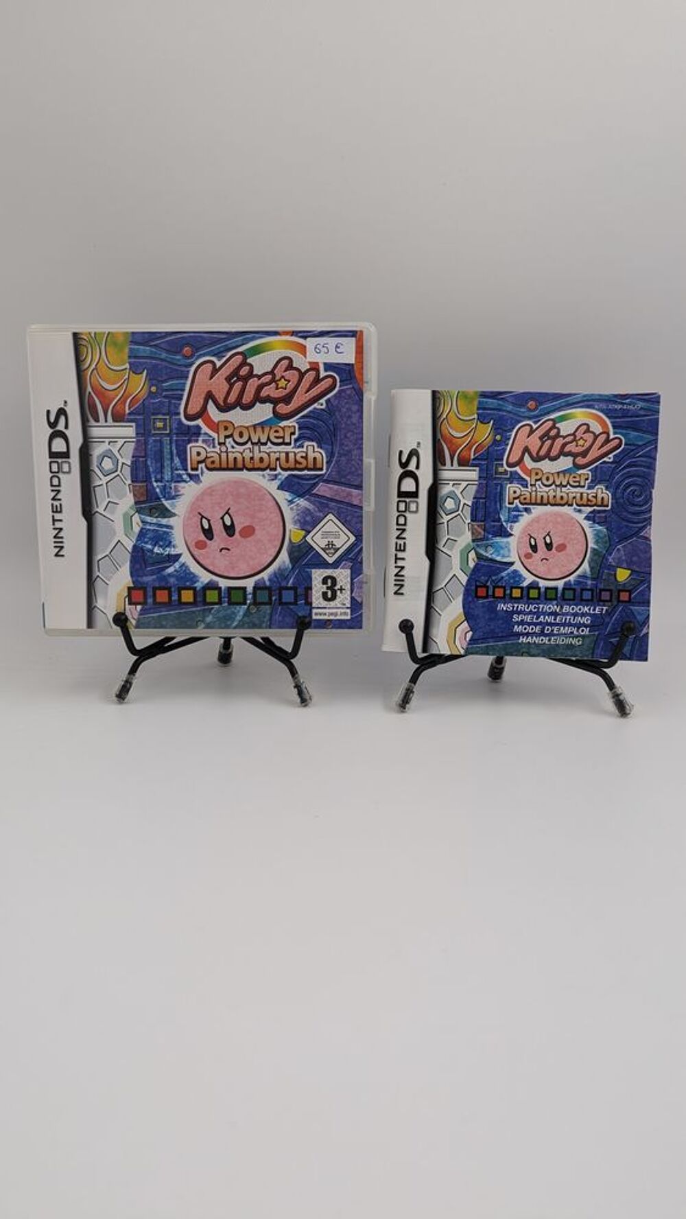 Jeu Nintendo DS Kirby : Power Paintbrush en boite, complet Consoles et jeux vidéos