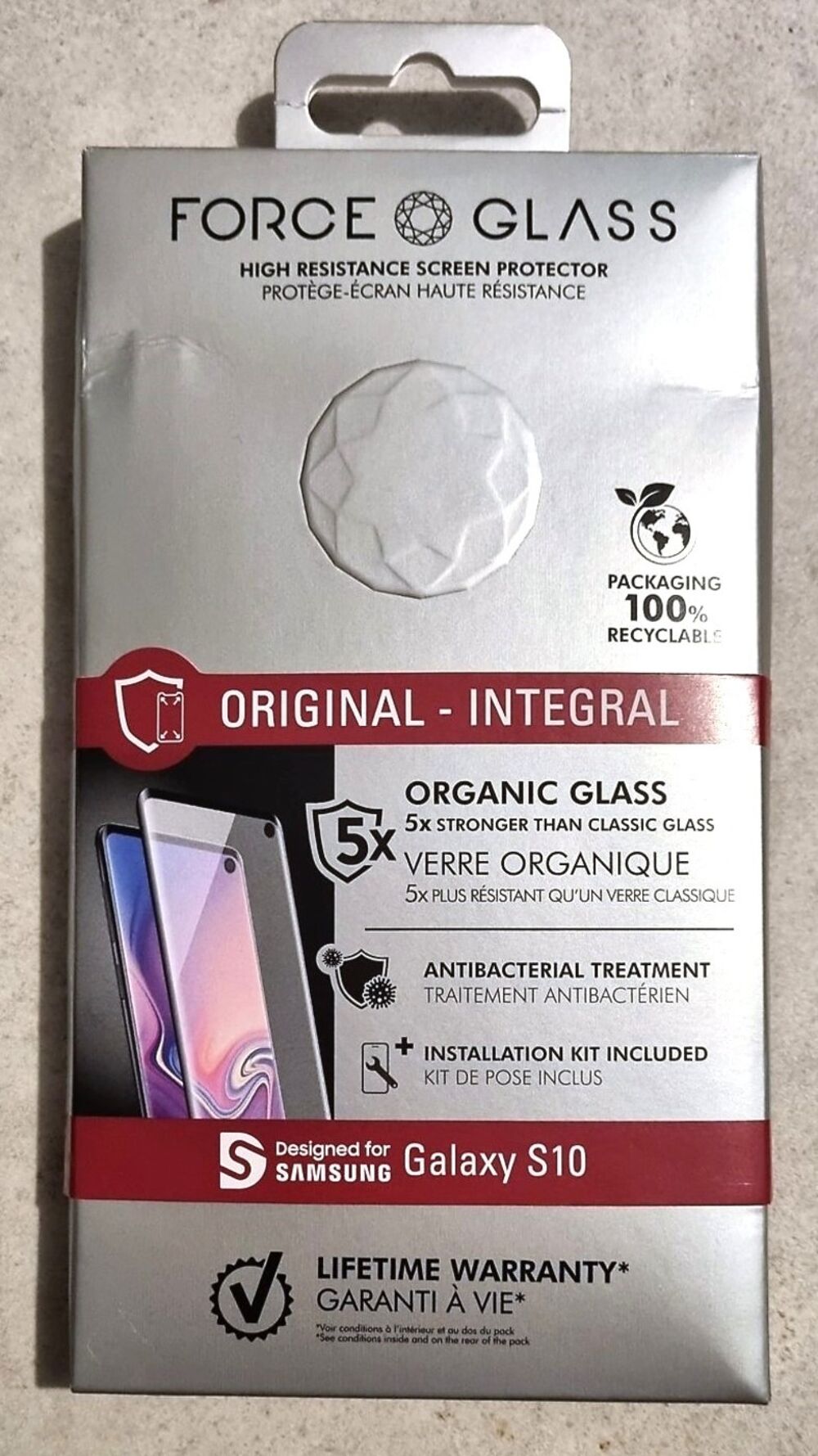 Film protecteur &eacute;cran de Samsung Galaxy S10 Téléphones et tablettes