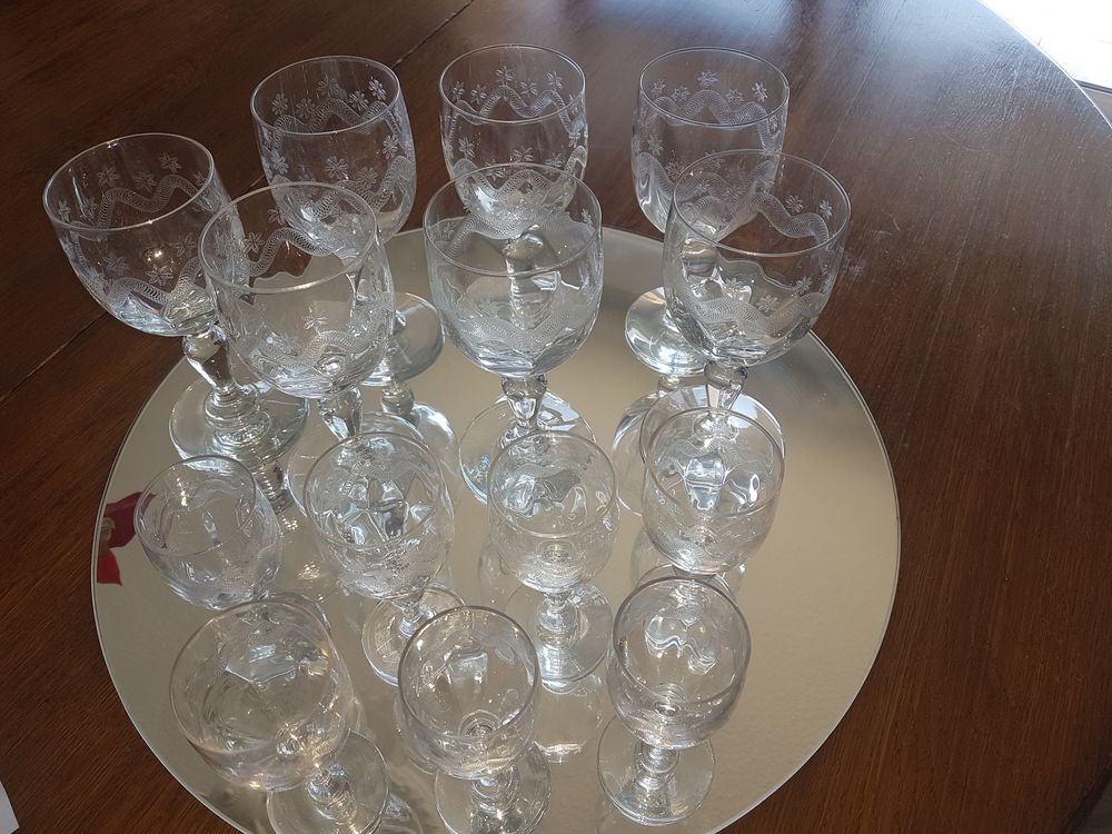 Verres de Vierzon Décoration