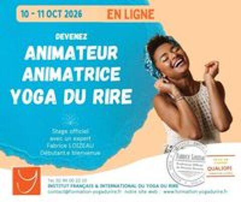   Animateur-trice de yoga du rire en ligne 