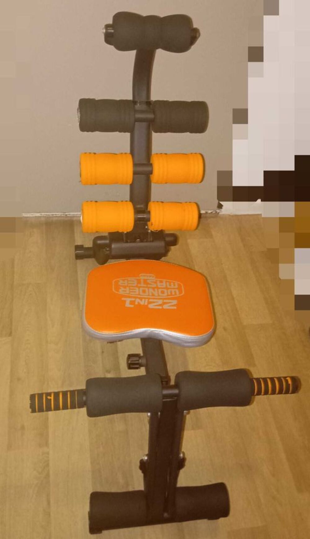 Machine abdos Banc d'abdominaux et de musculation multifonction Wonder Master 22-en-1 quadriceps professionnel Sports