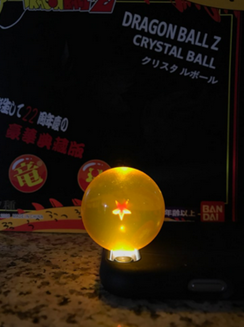 Les 7 Boules de cristal Dragon Ball, neufs 