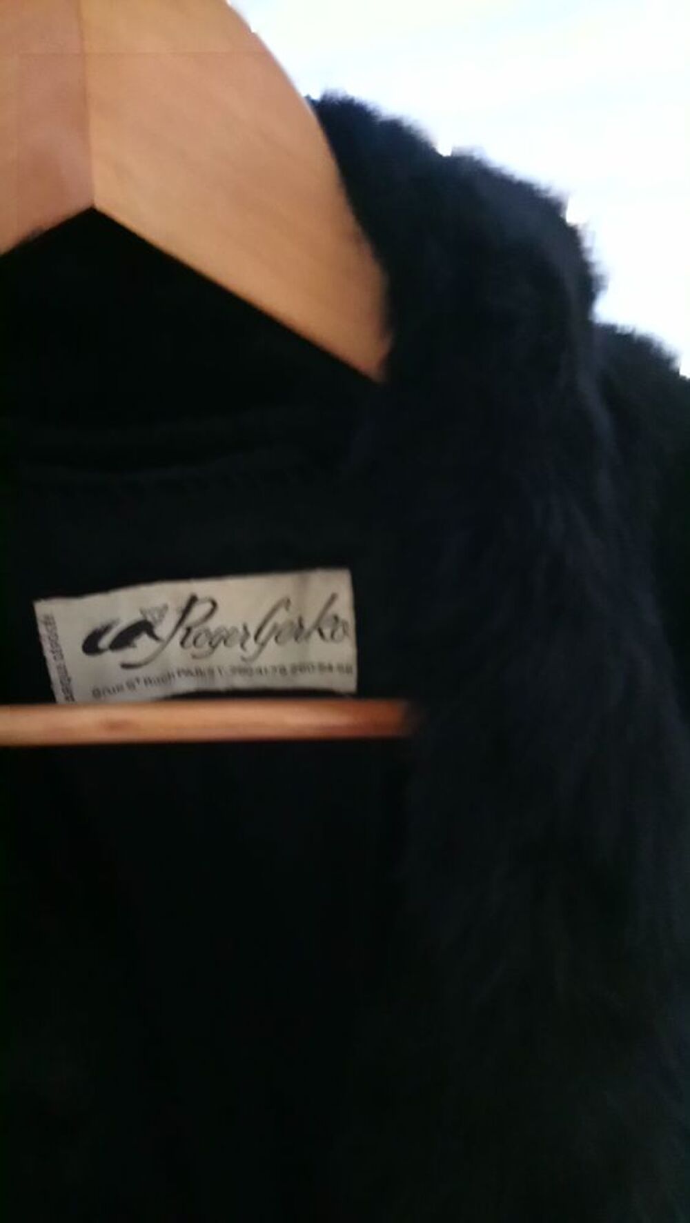 vente manteau en fourrure Vêtements