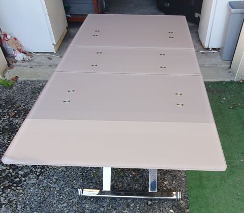 Table en verre de salon et salle  manger, avec rallonges 0 Carquefou (44)