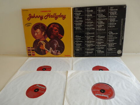 Coffret Johnny Halliday 4 disques d'or 30 Vannes (56)