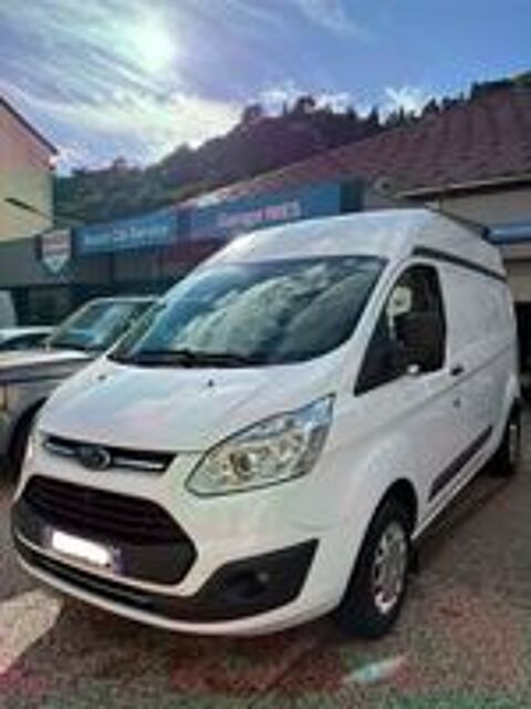 Transit Custom TRANSIT CUSTOM FOURGON 290 L2H2 2.0 TDCi 130 LIMITED 2017 occasion 07600 Vals-les-Bains