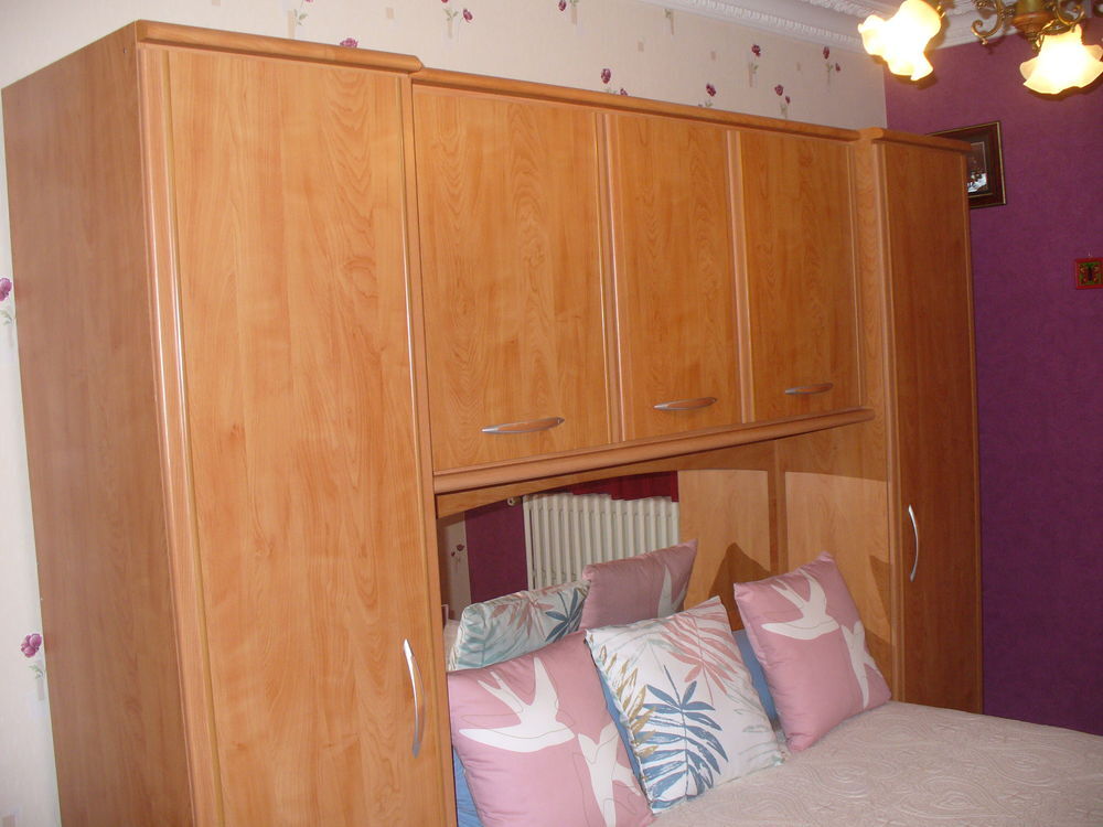chambre &agrave; coucher pont lit 140 Meubles