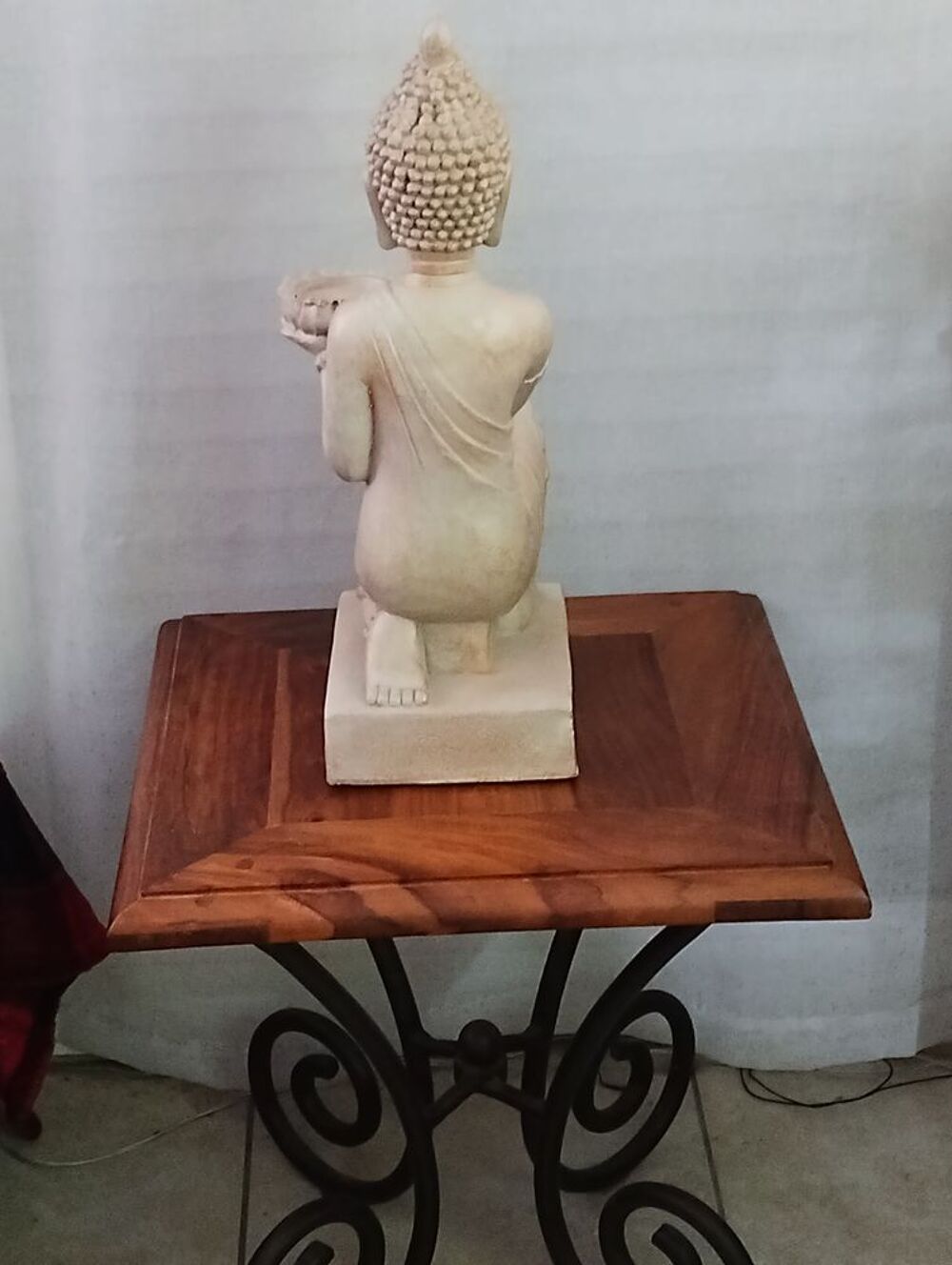 Bouddha &agrave; genoux / NEUF Décoration