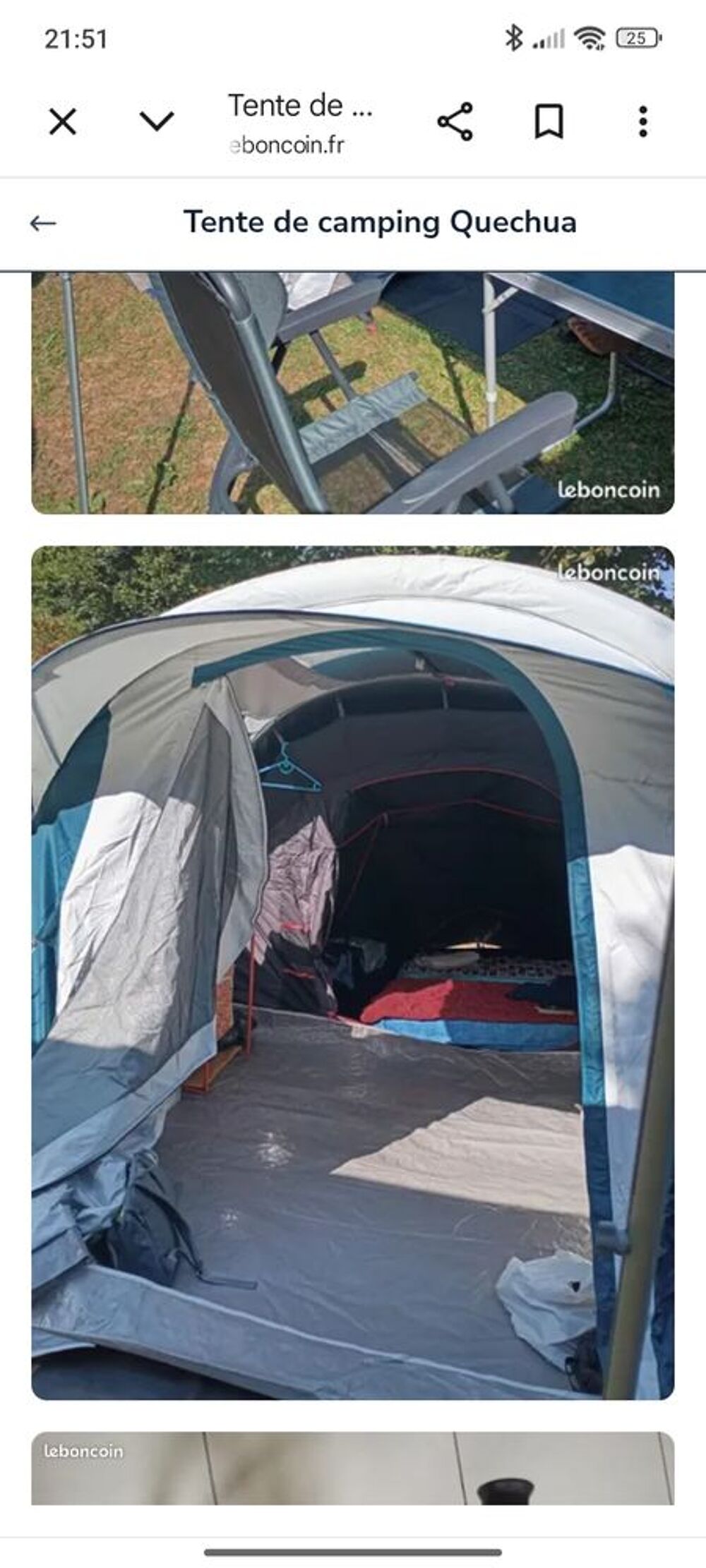 Tente Quechua Sports