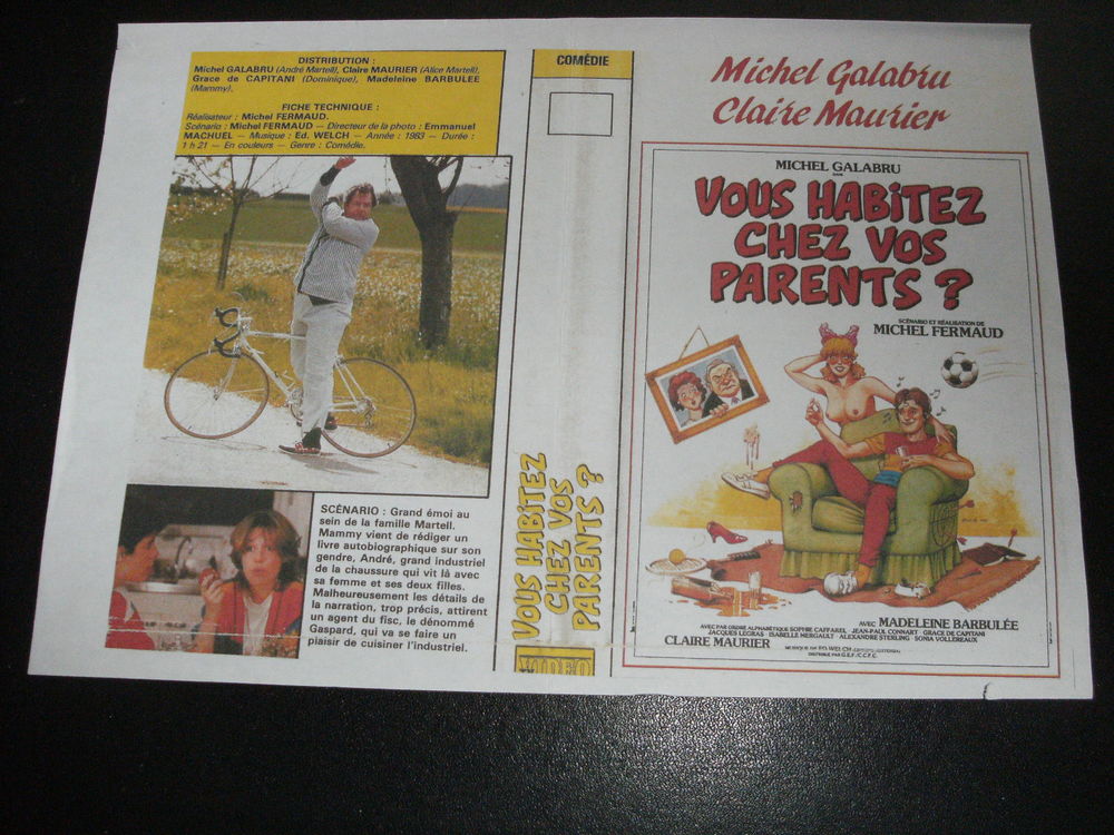 Film : " Vous habitez chez vos parents ? " DVD et blu-ray