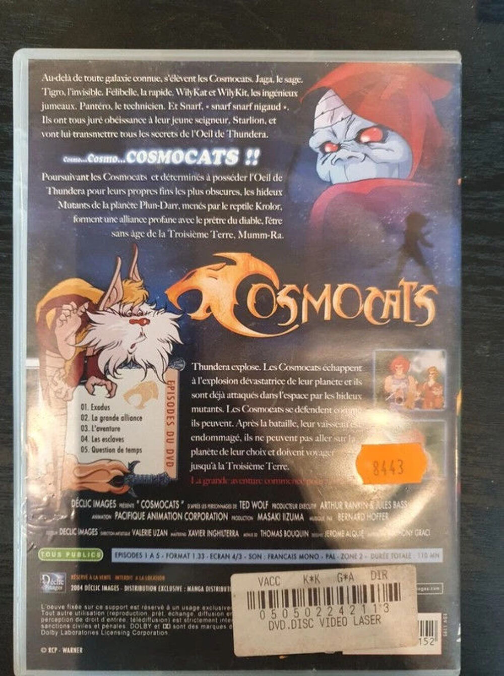 DVD : Cosmocats DVD et blu-ray