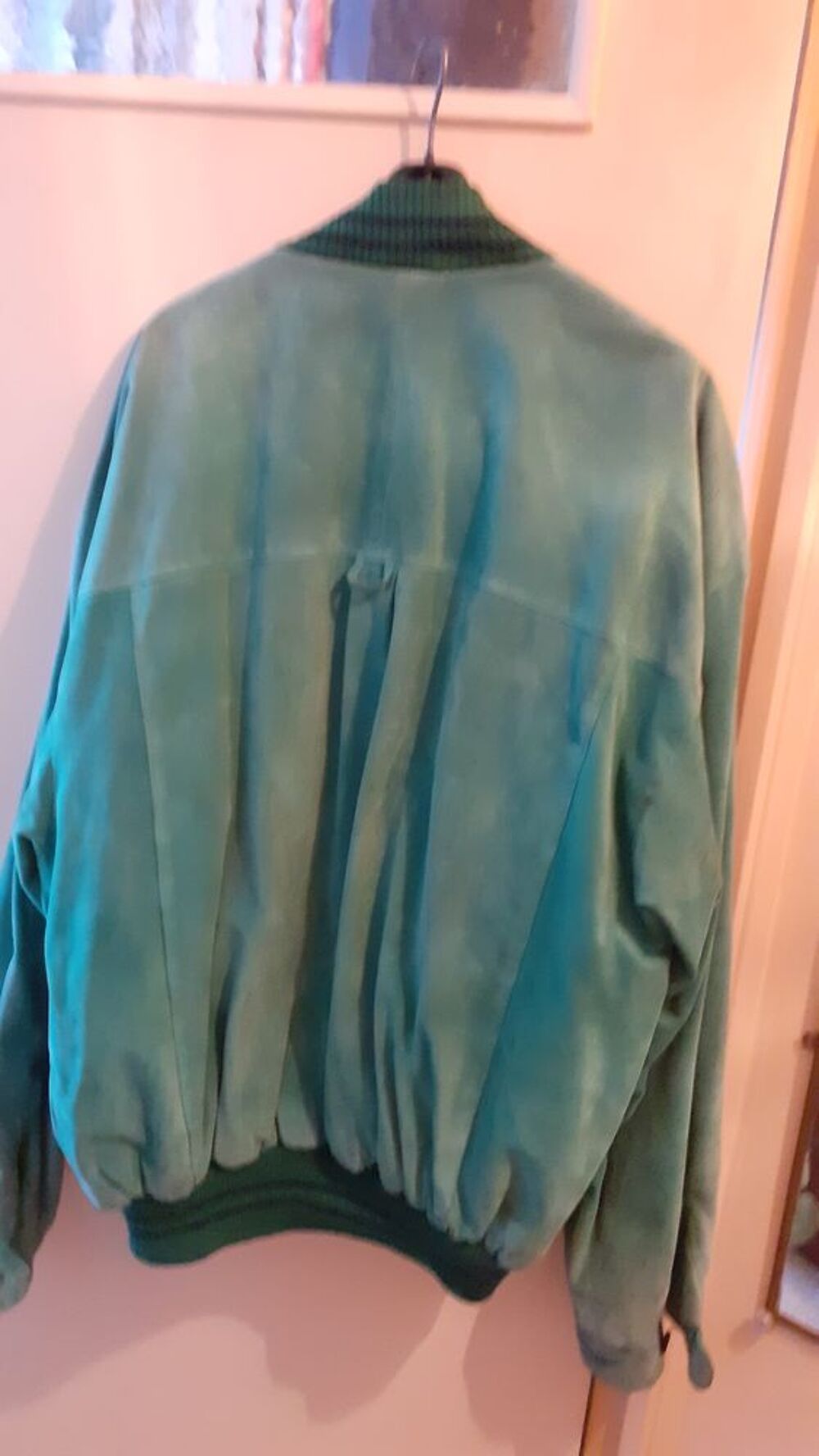 Blouson homme en daim Vêtements